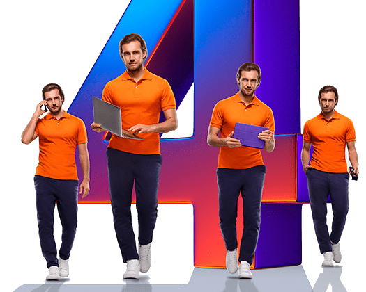 Великолепная четверка Ростелеком в село Успенка (Тюменская область)